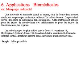 Application médicales